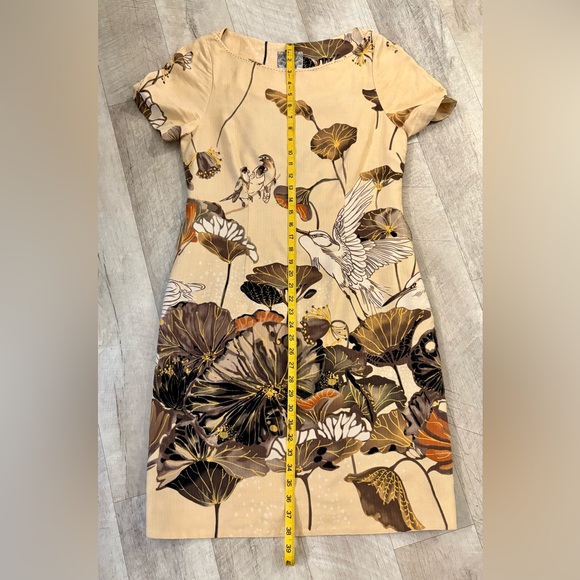 Anthropologie Floreat Snowy Egret Dress - Picture 11 of 11